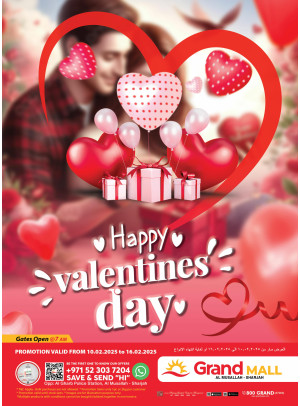 Valentin's Day Deals - Grand Mall Sharjah