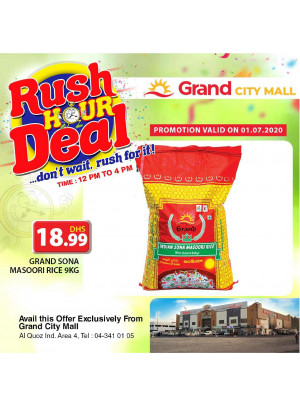 Rush Hour Deal - Grand City Mall