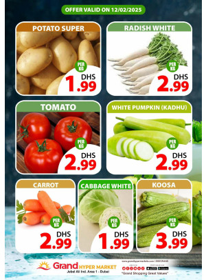 Veggie Wednesday - Grand Hypermarket Jebel Ali
