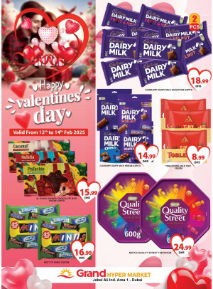 Valentines Day Deals - Grand Hypermarket Jebel Ali