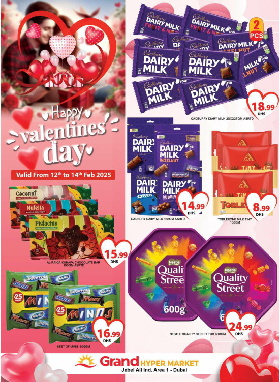 Valentines Day Deals - Grand Hypermarket Jebel Ali