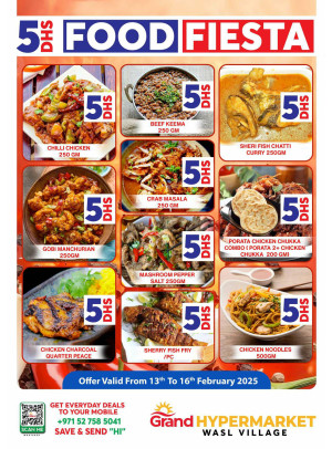 Food Fiesta - Wasl Village, Dubai