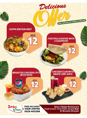 Delicious Offers - Grand Mall Sharjah