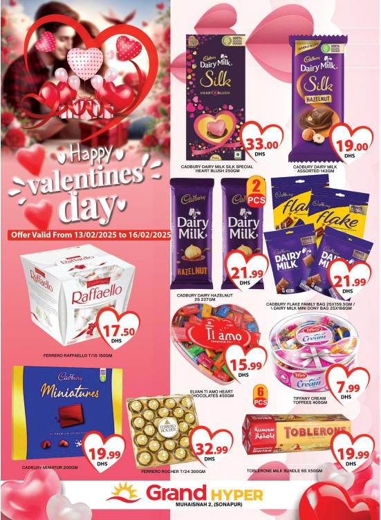 Valentines Day Deals - Grand Hyper Muhaisnah
