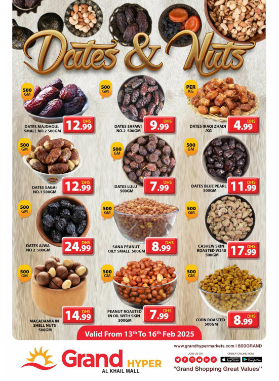 Date & Nuts - Grand Hyper Al Khail Mall