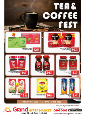 Tea & Coffee Fest - Grand Hypermarket Jebel Ali