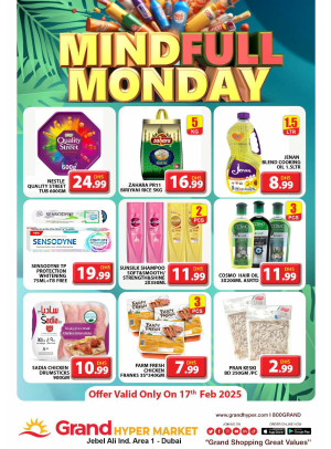 Mind Full Monday - Grand Hypermarket Jebel Ali