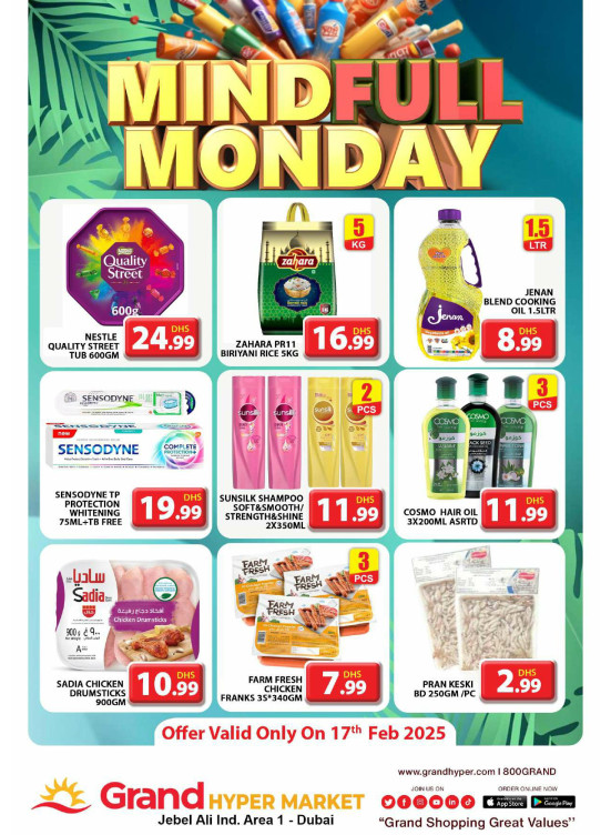 Mind Full Monday - Grand Hypermarket Jebel Ali