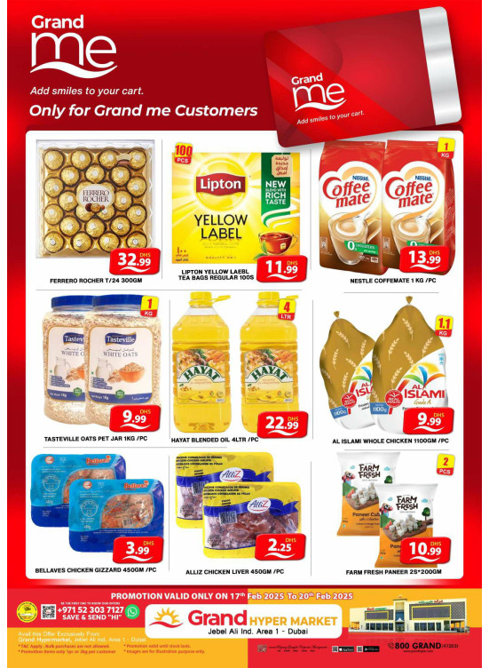 Grand Me Deals - Grand Hypermarket Jebel Ali