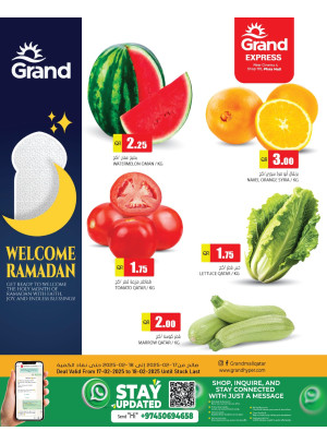 Welcome Ramadan Deals - Plaza Mall, Asian Town