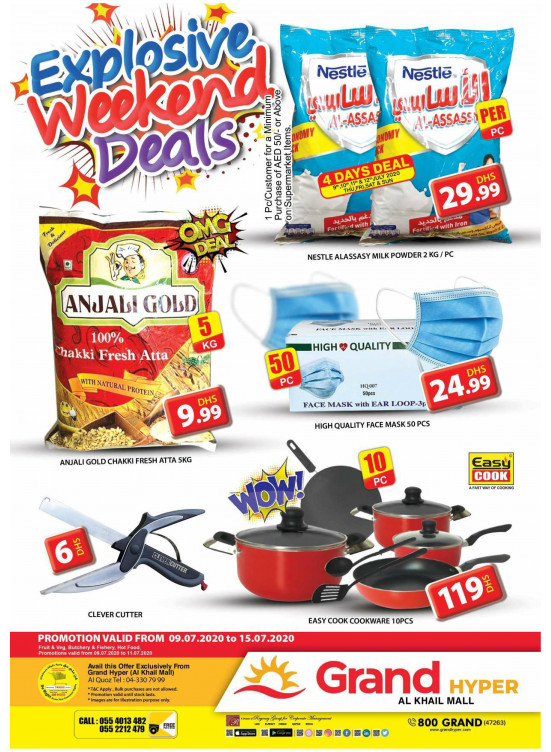Explosive Weekend Deals - Grand Hyper Al Khail Mall