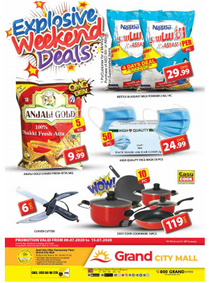 Explosive Weekend Deals - Grand City Mall