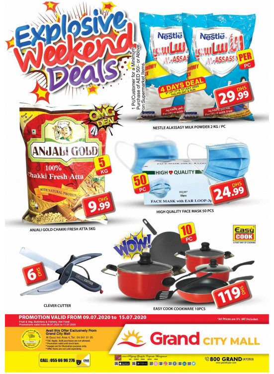 Explosive Weekend Deals - Grand City Mall