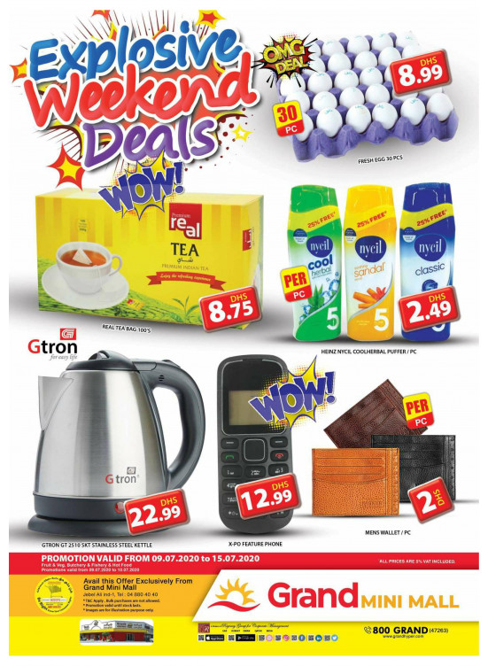 Explosive Weekend Deals - Grand Mini Mall