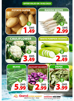 Veggie Wednesday - Grand Hypermarket Jebel Ali