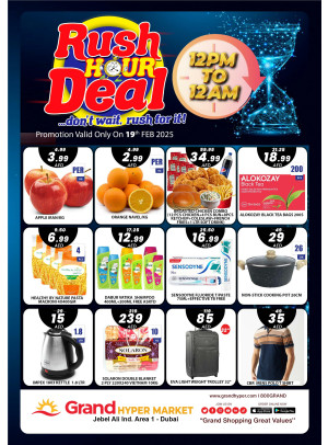 Rush Hour Deal - Grand Hypermarket Jebel Ali