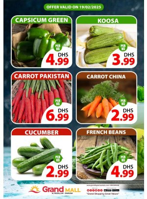 Veggie Wednesday - Grand Mall Sharjah