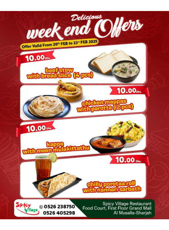 Weekend Offers - Grand Mall Sharjah