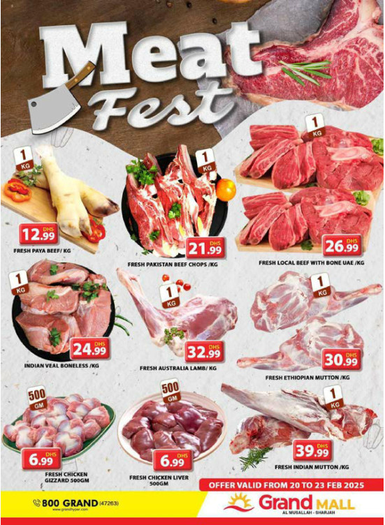Meat Fest - Grand Mall Sharjah