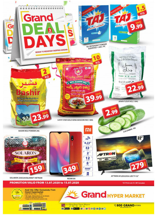 Grand Deal Days - Grand Hypermarket Jebel Ali