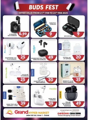 Buds Fest - Grand Hypermarket Jebel Ali