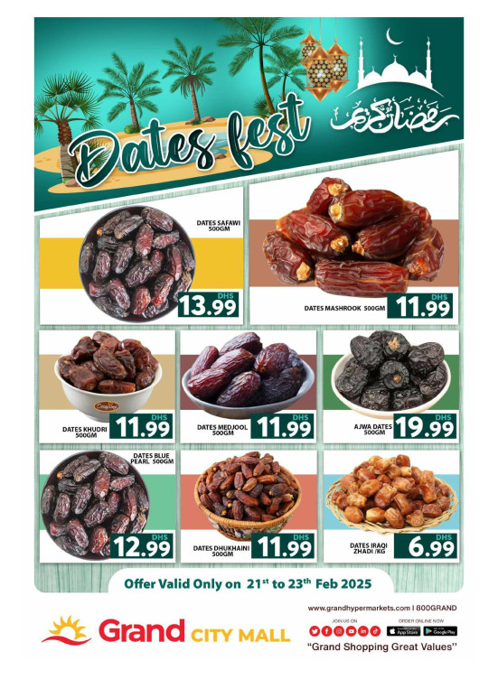 Dates Fest - Grand City Mall