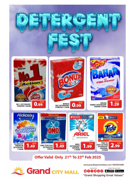 Detergent Fest - Grand City Mall