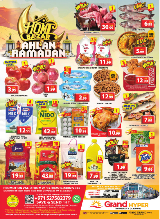 Weekend Deals - Grand Hyper Muhaisnah