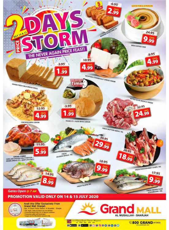 2 Days Storm - Grand Mall Sharjah