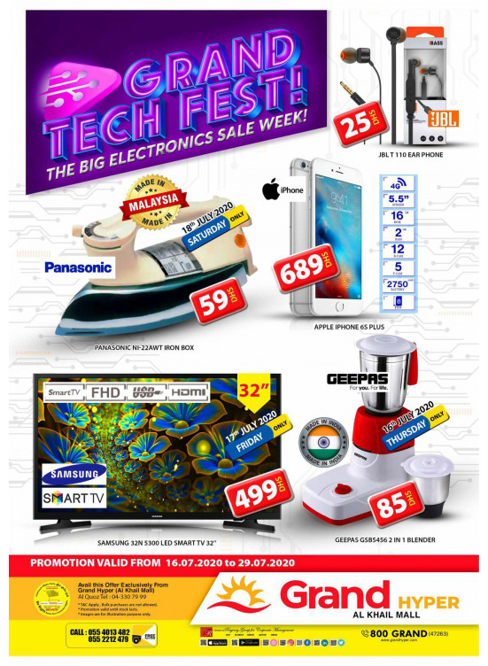 Grand Tech Fest - Grand Hyper Al Khail Mall