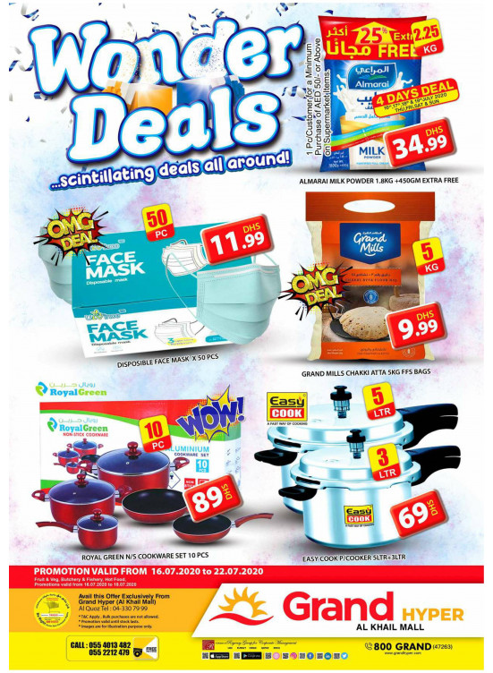 Wonder Deals - Grand Hyper Al Khail Mall