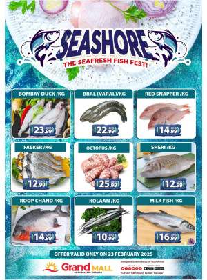 Seafood Sunday - Grand Mall Sharjah