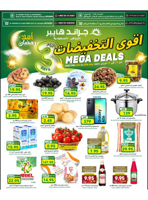 3 Days Mega Deals