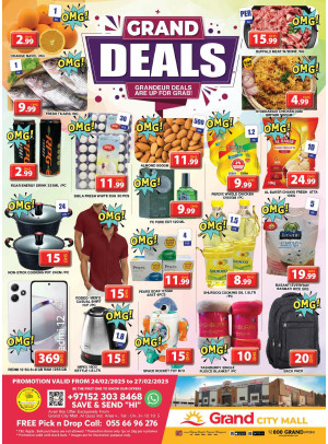 Midweek Deals - Grand City Mall