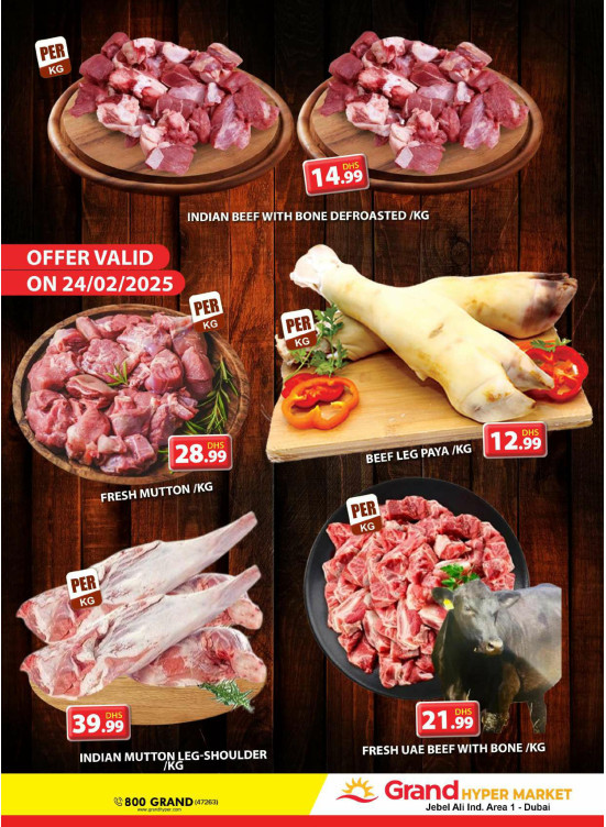 Meat Monday - Grand Hypermarket Jebel Ali