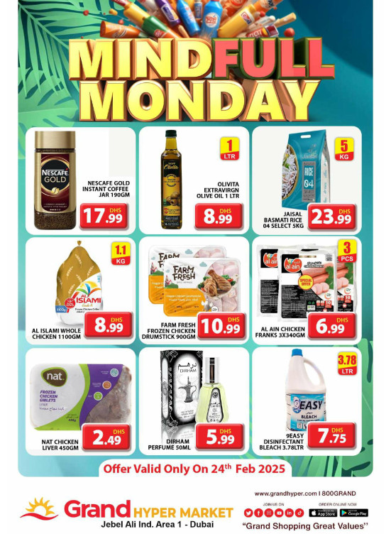 Monday Deals - Grand Hypermarket Jebel Ali