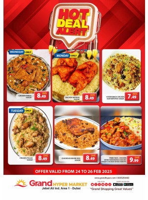 Hot Deals - Grand Hypermarket Jebel Ali