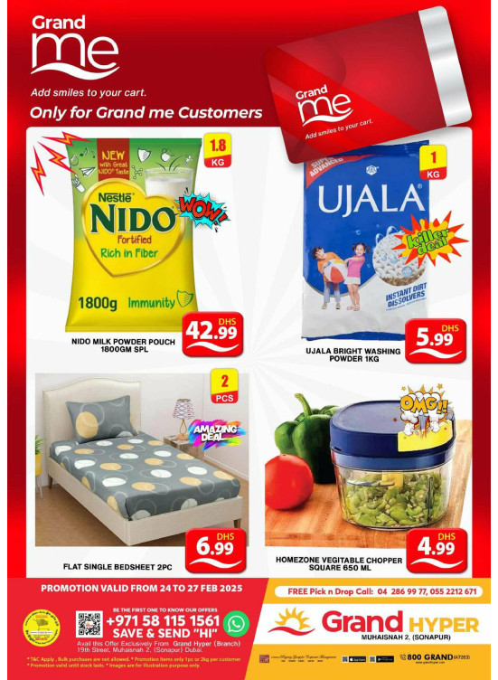 Grand Me Deals - Grand Hyper Muhaisnah