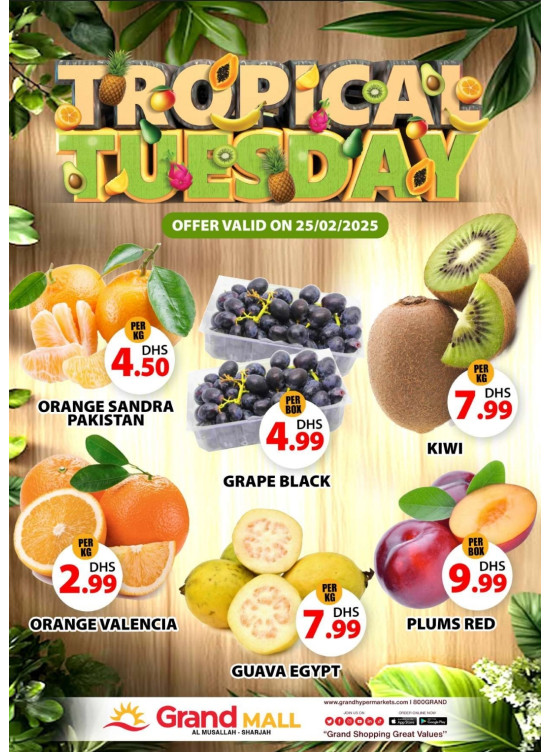 Fruitilicious Tuesday - Grand Mall Sharjah