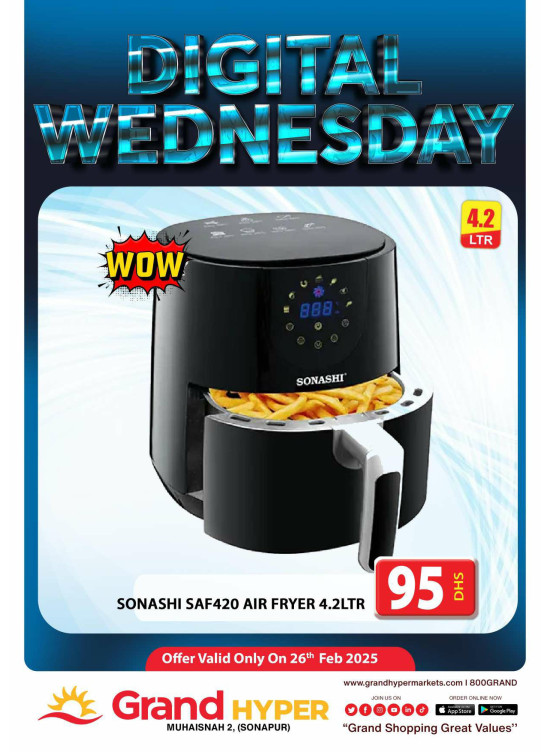 Digital Wednesday - Grand Hyper Muhaisnah