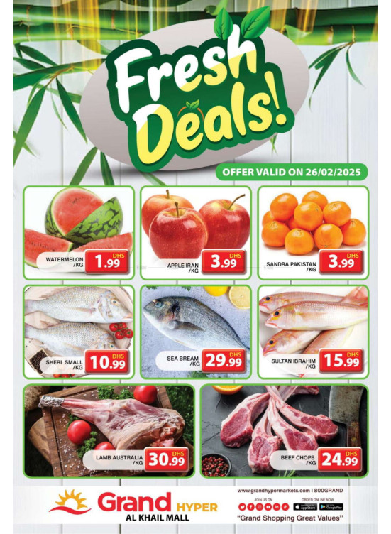 Fresh Deals - Grand Hyper Al Khail Mall