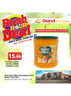 Rush Hour Deal - Grand City Mall