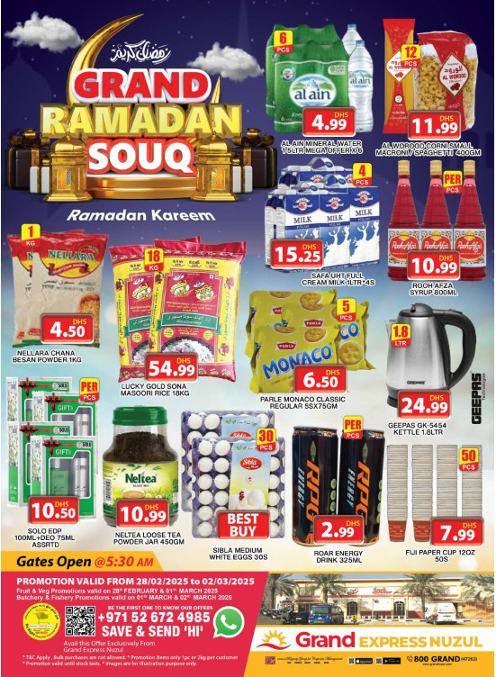 Weekend Deals - Grand Express Nuzul