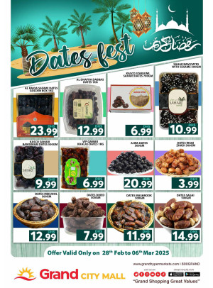 Dates Fest - Grand City Mall