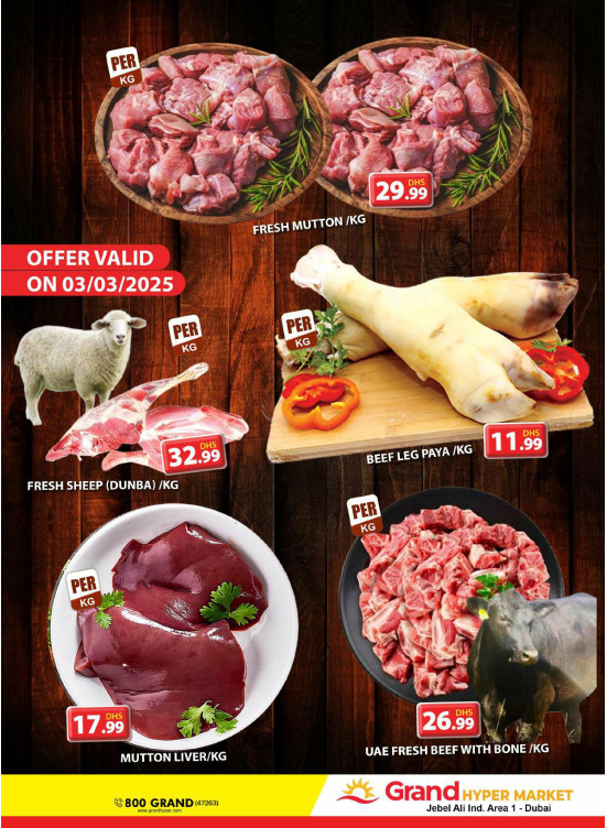 Meat Monday - Grand Hypermarket Jebel Ali