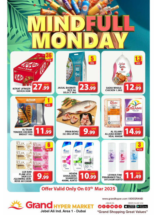 Monday Deals - Grand Hypermarket Jebel Ali