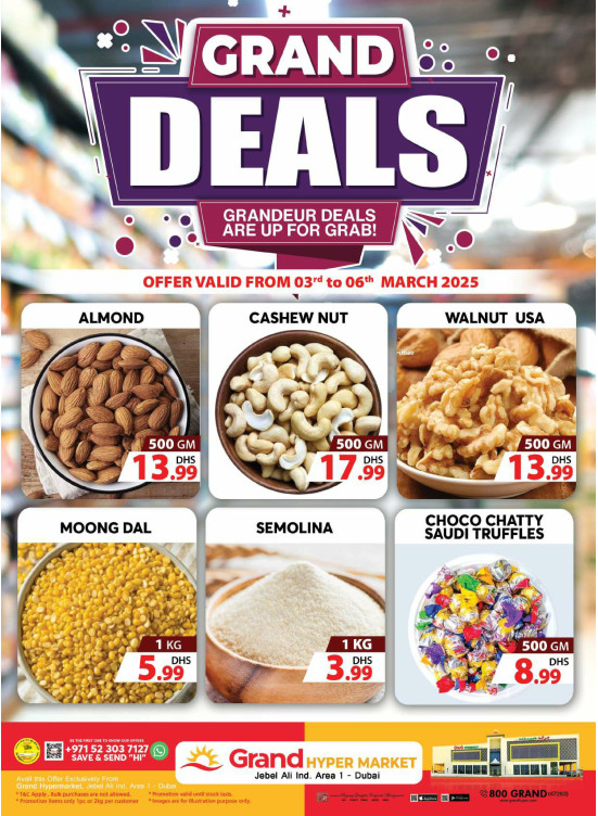 Midweek Deals - Grand Hypermarket Jebel Ali