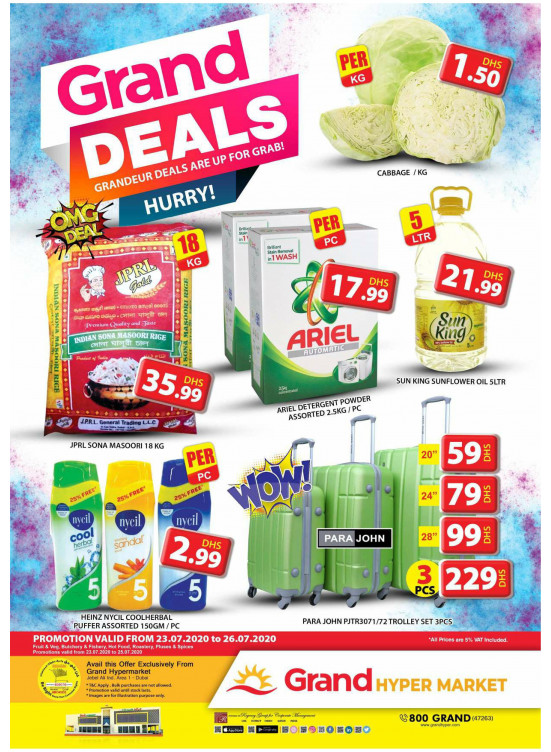 Grand Deals - Grand Hypermarket Jebel Ali