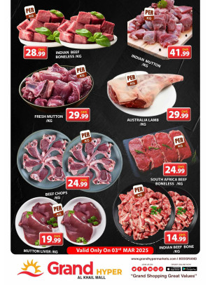 Meat Monday - Grand Hyper Al Khail Mall