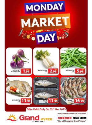 Monday Market Day - Grand Hyper Al Khail Mall